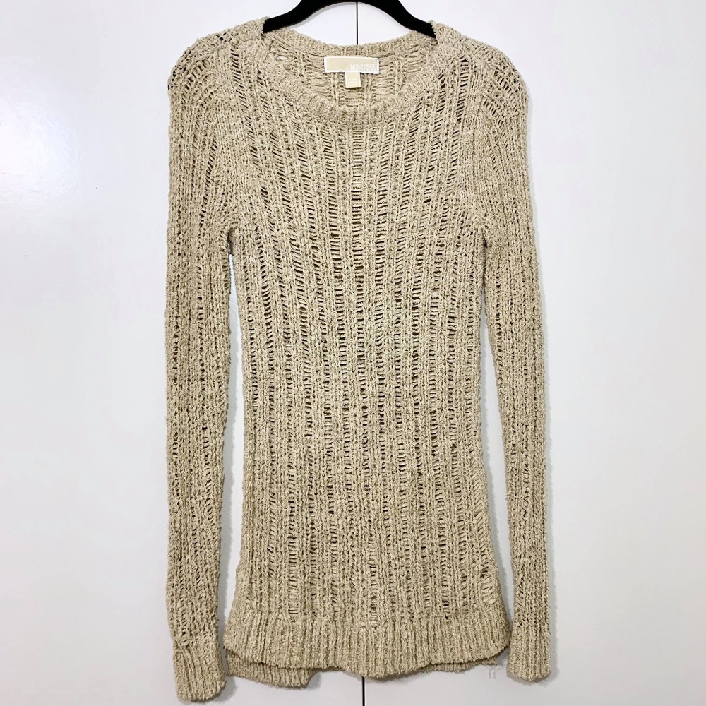 Michael Kors chenille woven top